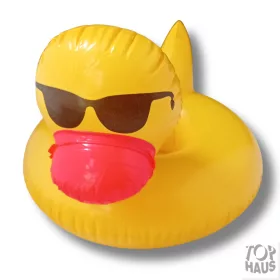Felfújható kacsa pohártartó