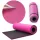 Tophaus® Prémium Fitnesz És Jóga Szőnyeg, Edzőszőnyeg Pink/Fekete 170 X 61 X 1,6 Cm